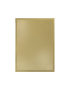 Astuccio f.to 21X26 cm - Targa S19803G - colore Oro in alluminio