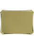 Astuccio cartella vell. cm 30x25 cm - Targa S19761G - colore Oro in alluminio