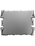 Targa legno cm 25,4x20,3 cm - Targa S19811S - colore Argento in alluminio